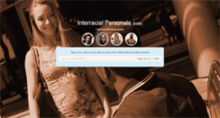 Desktop Screenshot of interracialpersonals.com