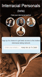 Mobile Screenshot of interracialpersonals.com